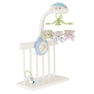 Imagine Carusel 3 in 1 Fisher Price Butterfly Dreams cu proiectie, 3 moduri audio cu 30 de minute de muzica