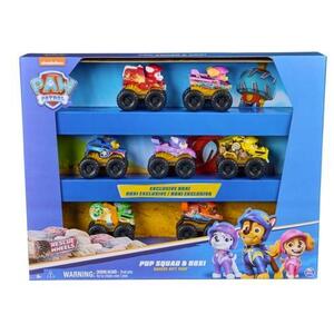 Imagine Set 7 vehicule cu figurine Paw Patrol Pup Squad and Roxi