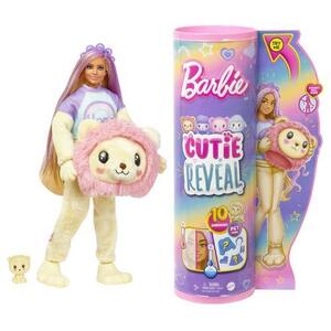 Imagine Set de joaca Barbie Cute Reveal - Papusa cu costum de leoaica