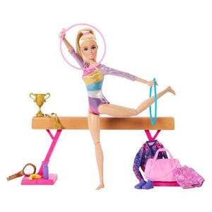 Imagine Papusa Barbie You can be anything - Barbie gimnasta, cu accesorii