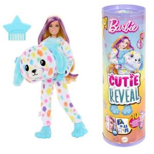 Imagine Papusa Barbie, Cutie Reveal, Dalmatian, 10 surprize