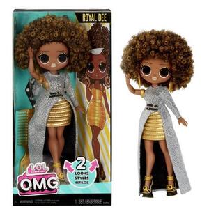 Imagine Papusa L.O.L. Surprise! Omg Royal Bee Fashionista cu accesorii