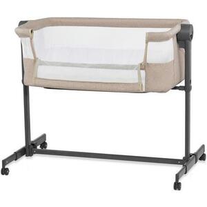 Imagine Patut 2 in 1 Kinderkraft Co Sleeper Neste Up 2, inaltime reglabila, poliester (Bej)