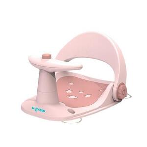 Imagine Scaun baie bebe U-Grow UGSB-0097-PK, spatar reglabil (Roz)