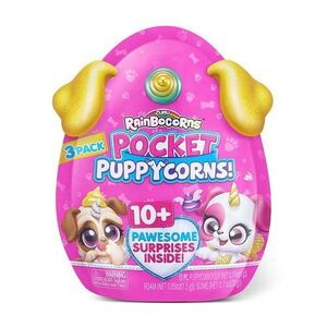Imagine Set 3 figurine surpriza Rainbocorns Pocket Puppycorn 3 Pack by ZURU