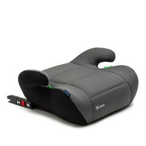 Imagine Inaltator auto pentru copii Juju Jazzy Booster i-Size ISOFIX, 125-150cm, certificat R129, Negru/Gri