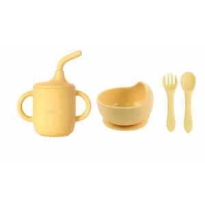 Imagine Set 4 piese din silicon U-grow UG-422YE, Galben