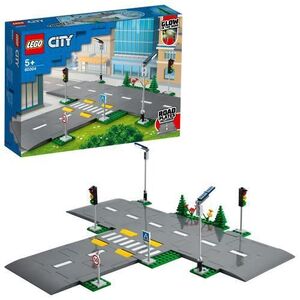 Imagine LEGO City Town - Placi de drum 60304, 112 piese