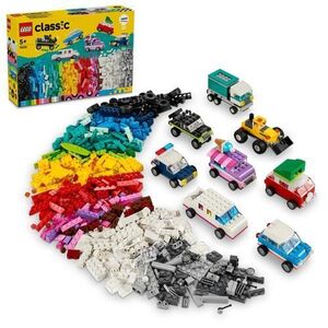 Imagine LEGO® Classic - Vehicule creative 11036, 900 piese