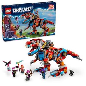 Imagine LEGO® DREAMZzz - Dinozaurul robot C-Rex al lui Cooper 71484, 917 piese