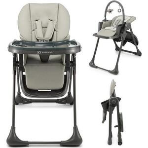 Imagine Scaun de masa Kinderkraft Tummie, reglabil, greutate maxima suportata15 Kg, Gri