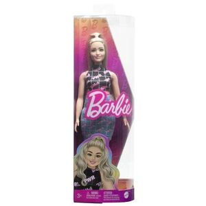 Imagine Papusa Barbie Fashionistas - Blonda cu borseta roz