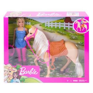 Imagine Set de joaca Barbie Papusa si cal