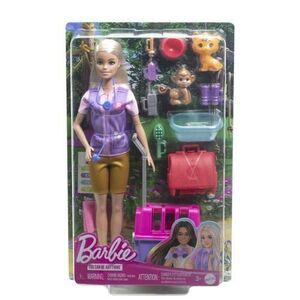 Imagine Set de joaca Barbie You can be, animalutele din jungla