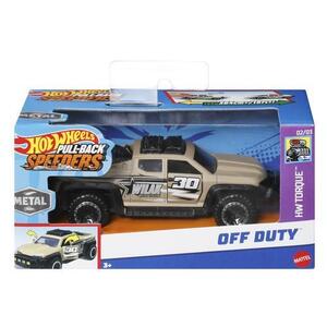 Imagine Masinuta Hot Wheels Pull-Back Speeders - Off Duty, 1: 43