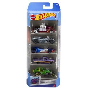 Imagine Set 5 masinute Hot Wheels - Exposed engines