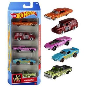 Imagine Set 5 masinute Hot Wheels - Hw Flames