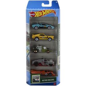 Imagine Set 5 masinute Hot Wheels, Retro Racers