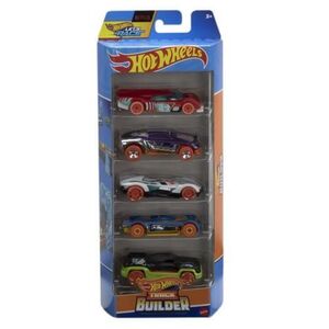 Imagine Set 5 masinute Hot Wheels - Track Builder