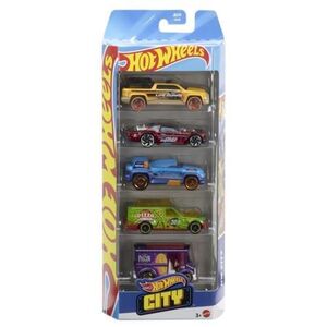 Imagine Set 5 masinute Hot Wheels - City