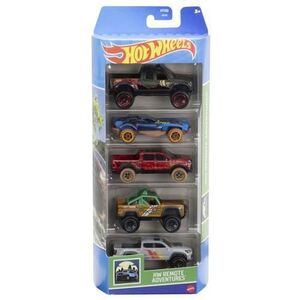 Imagine Set 5 masinute Hot Wheels - Remote Adventures