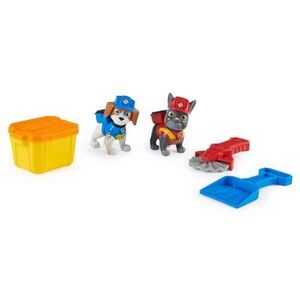 Imagine Set de joaca Paw Patrol Rubble Crew, Charger si Wheeler