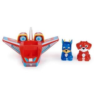 Imagine Set de joaca Paw Patrol Avion cu figurine Chase si Marshall