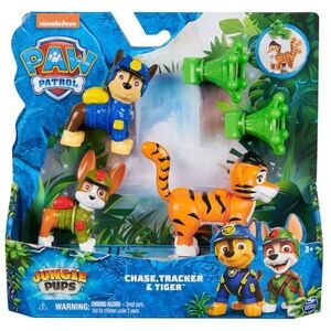 Imagine Set 3 figurine Paw Patrol -Jungle Pups, Chase, Tracker & Tiger