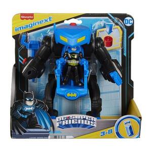 Imagine Set de joaca Fisher Price Imaginext DC Super Friends, Figurina Batman cu armura robot