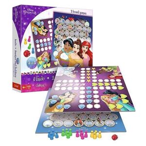 Imagine Joc Trefl 2in 1 Disney Princess: Ludo/Serpi si scari