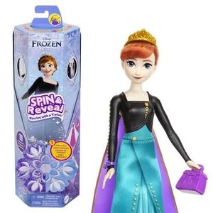 Imagine Papusa Disney Frozen Spin and Reveal Anna