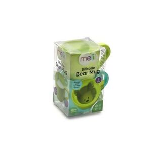 Imagine Set 2 cani pentru copii Melii Ursulet, cu design interior, Albastru/Verde