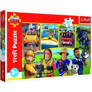 Imagine Puzzle Maxi Trefl Pompierul Sam, 24 piese