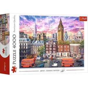 Imagine Puzzle Trefl Calatorie In Londra, 4000 piese