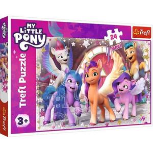 Imagine Puzzle Maxi Trefl My Little Pony, O zi frumoasa, 24 piese