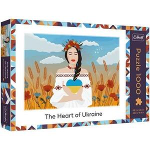 Imagine Puzzle Trefl Inima Ucrainei, 1000 piese