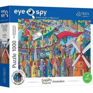 Imagine Puzzle Trefl UFT Eye Spy, Amsterdam, 1000 piese