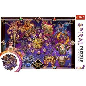 Imagine Puzzle Trefl Spiral Semne Zodiacale, 1040 piese