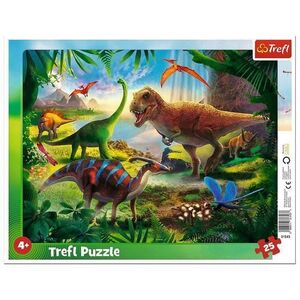 Imagine Puzzle Trefl Dinozauri, 25 piese
