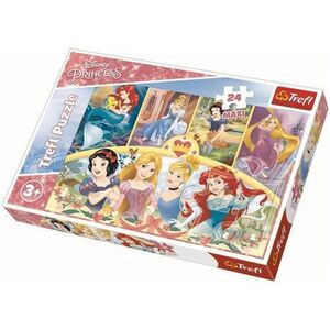 Imagine Puzzle Trefl Maxi Disney Princess, Amintiri magice, 24 piese