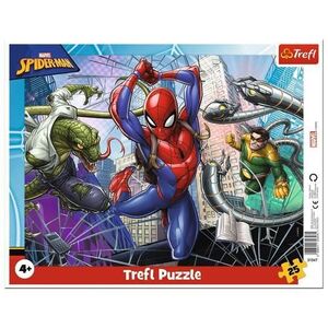 Imagine Puzzle Trefl Curajosul Spider-Man, 25 piese