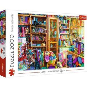 Imagine Puzzle Trefl Paradisul Pisicutelor, 2000 piese