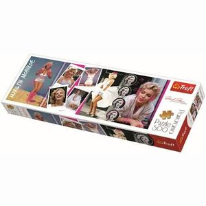 Imagine Puzzle Trefl Panorama colaj Marilyn Monroe, 500 piese