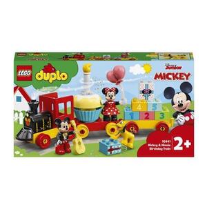 Imagine LEGO® DUPLO Trenul zilei aniversare Mickey si Minnie 10941