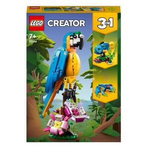 Imagine LEGO® Creator 3 in 1 Papagal exotic 31136