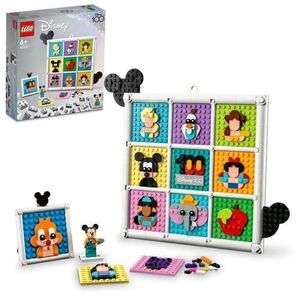 Imagine LEGO® Disney - 100 de ani de figuri emblematice de animatie Disney 43221, 1022 piese