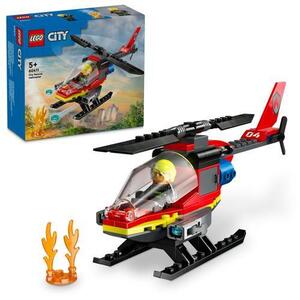 Imagine LEGO® City - Elicopter de pompieri 60411, 85 piese