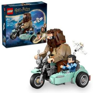 Imagine LEGO® Harry Potter TM - Hagrid™ si Harry intr-o tura cu motocicleta 76443, 617 piese