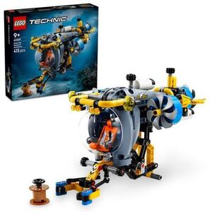 Imagine LEGO® Technic - Submarin de cercetare la mare adancime 42201, 413 piese