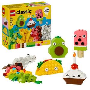 Imagine LEGO® Classic - Prieteni alimentari creativi 11039, 150 piese